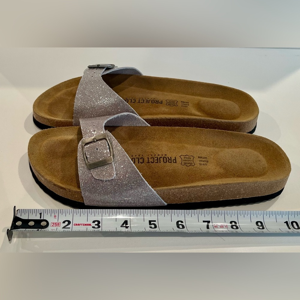 Project Cloud Bahama Lavender Sparkle Women's Sandals Size 10 - Picture 7 of 9